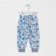 Pants children, blue/bears, height 74 cm