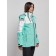Ski jacket female, size 44, turquoise color