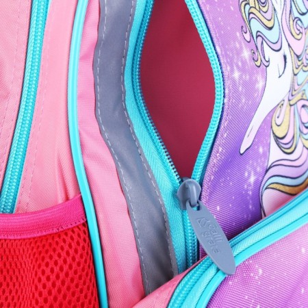 School backpack, 37 x 26 x 13 cm, ergonomic back, calligrata ORT "Unicorn"-16