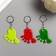 Browler plastic reflective "leg" mix 6.2x3.7 cm