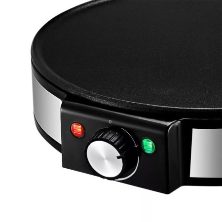 Electric pancake KitFort KT-1678, 1200 W, D = 30 cm, black-silvery-3