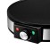Electric pancake KitFort KT-1678, 1200 W, D = 30 cm, black-silvery
