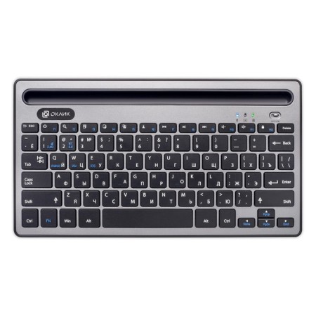 Kead keyboard 845m gray/black USB wireless BT/Radio Slim Multimedia (1680661)