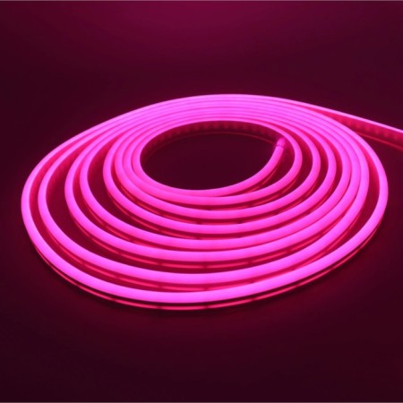 Neon LED tape era, 20 m, IP67, SMD2835, 120 LED/m, 7 W/m, 220 V, glow pink-3