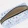 Cosmetic bag with lightning, blue color