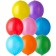 Shar Latex 18 ", Punch-Bull, pastel, set 25 pcs., Mix colors