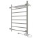 The electric heated towel "Sanprise" Aurora P8, 500x800 mm, left, white