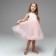 Elegant dress, pink color, height 116 cm