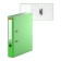A4, 50 mm registrar, Erichkrause Neon, collected, pocket for a spine, laminated cardboard, green