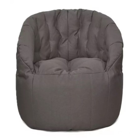 Chelsea chair, size 85x85 cm, fabric fabric, gray color gray