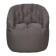 Chelsea chair, size 85x85 cm, fabric fabric, gray color gray