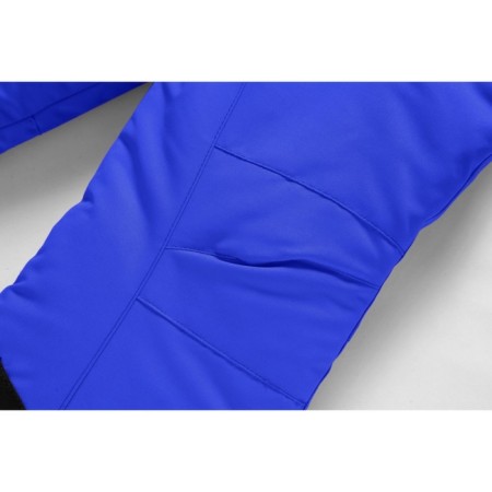 Ski pants for girls, height 122 cm, blue color-4
