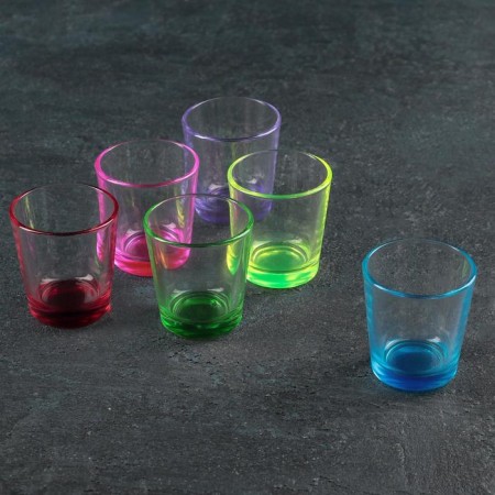 Set of stops "Rainbow", 50 ml, 6 pcs, form mix-1