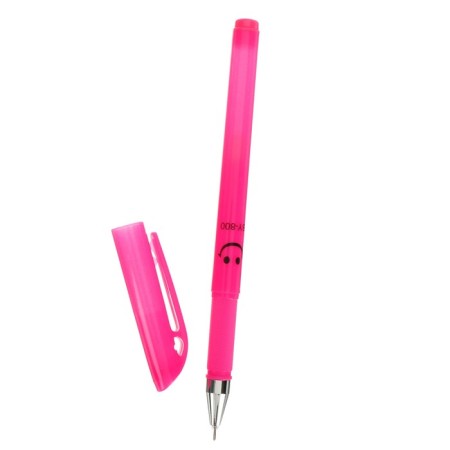 Gel pen, 0.5 mm, black rod, fluorescent body, mix-5