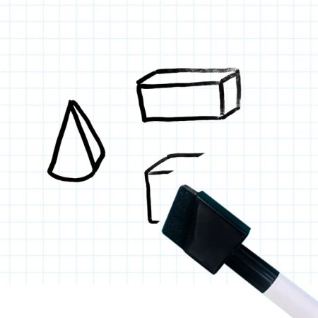 Tablet marker "lock" size - 35 × 24 cm-11