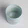 Kashpo ceramic with embossing, pot “Grow”, 8 x 7.5 cm