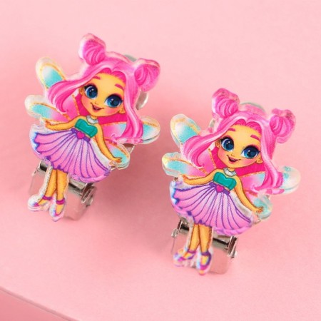 Earrings Clips Children's "Cute Lady"-3