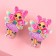 Earrings Clips Children's "Cute Lady"