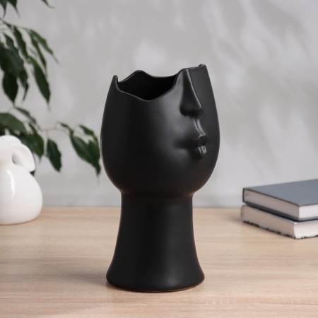 VAZ Coramics Table "Pietro" Kiss, 26x12 cm, black-1