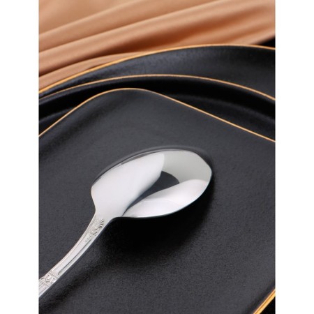 Tablespoon "Berkeley", length 21 cm, thickness 3 mm, silver color-3