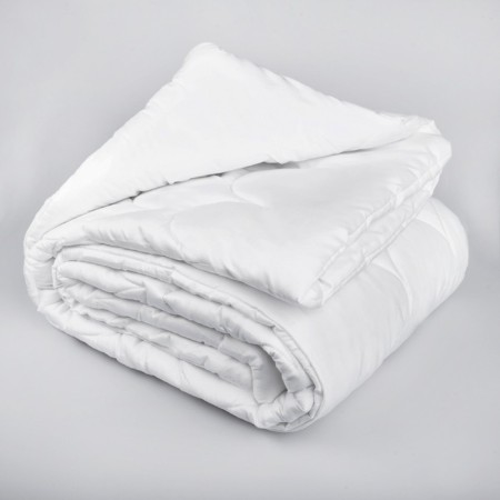 Blanket "Soft", size 140 x 205 cm, white color-1