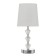 Vanessa table lamp E14 40W chrome 22.5x22.5x28 cm Risalux