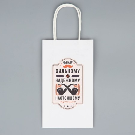 Gift Crafts, packaging, “Real man”, 12 x 21 x 9 cm-6