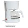 JVC JK-CF25, white, drip, 600 ml, 600 watts, white