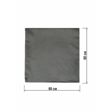 Decorative pillowcase on a pillow, size 60x60 cm-3