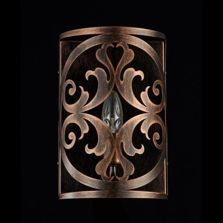 Bra Rustika 1x60W E14 Brown 18x10x27cm-2