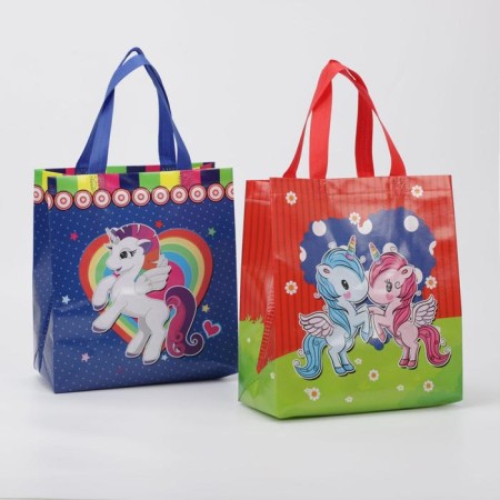 Bag without fastening, color mix