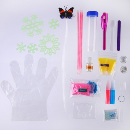 Set for experiments "8 luminous experiments", cold heart-2