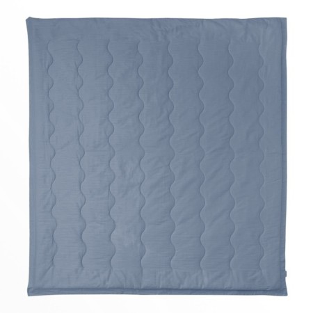 Tiffany blanket, size 195x220 cm, gray-blue color-1