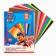 Cardboard color, A4, 10 sheets, 10 colors, non -unilateral, in a folder, 220 g/m², puppy patrol