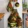 Apron "Dolyana" General of the kitchen, 60x70 cm, 100% cotton, matting