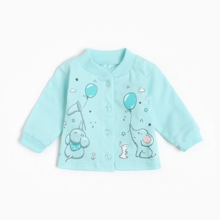 Nursery blouse, mint color, height 62 cm