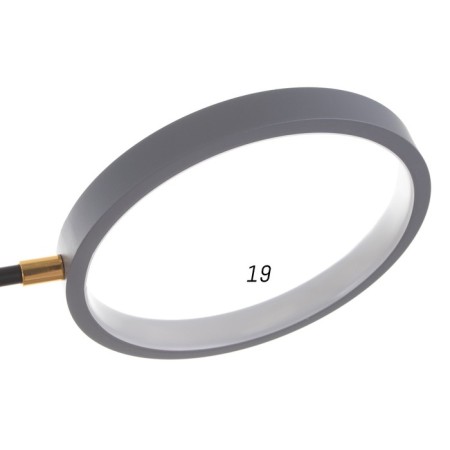 Causteen with PDU 2300/9GR LED 190W 3000-6000K gray 85x85x9 cm Bayerlux-6