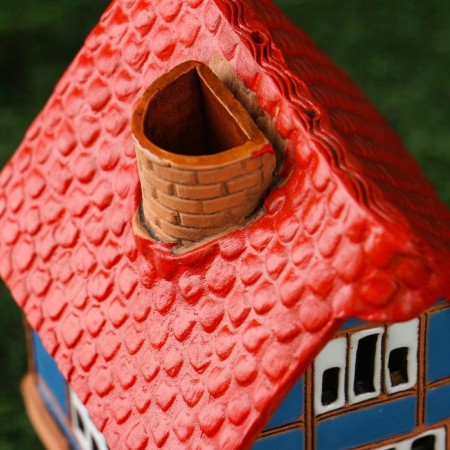 Aroma lace house "Cafe", 20 cm, handmade, mix-3