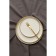 Serving porcelain dish with a magistro poursephona side, d = 20 cm, beige color
