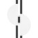 Bra Maytoni Mod179wl-L22W4K, LED, 23 W, 60x192x790 mm, 800 lm, 4000k, black