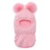 Hat-shack for a girl, size 46, light pink color