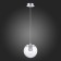 STL LUCE Sus. SL1056.103.01. Noor. 1x60 W, E27, 20x20x160 cm, chromium color