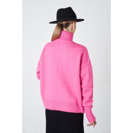 Women's sweater Eliseeva Olesya, size 46-48, pink color-1