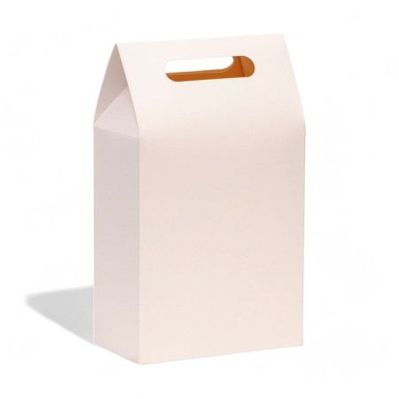 Box package with a handle, white, 27 x 16 x 9 cm-1