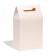 Box package with a handle, white, 27 x 16 x 9 cm