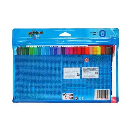 Fleeters 24 colors Maped Color’Peps Ocean Life, Super Muscovable, Decorated, Euro suspension-1