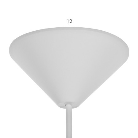 Lamp Bayerlux cap "Rocell" 1 lamp E27 40W White-pink d.250-5