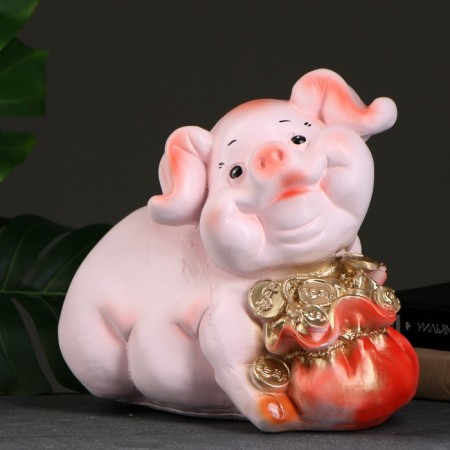 Pigger "Pig with Money" 20x33x29cm-2