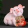 Pigger "Pig with Money" 20x33x29cm