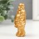 Nezke Polystone Gold "Hothee with a rod of Joua in gold" 5x3x9 cm